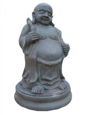 Steinfigur Wanderm&ouml;nch 